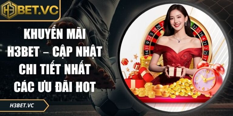 Khuyến mãi H3Bet
