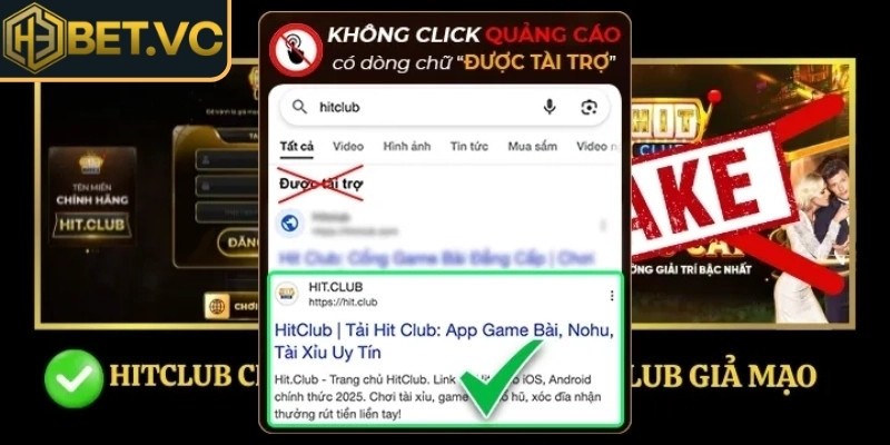 Tìm hiểu tình trạng Hitclub bị giả mạo