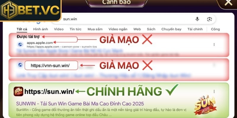 Tìm hiểu về Sunwin giả mạo tinh vi